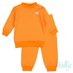 Feetje Wafel Pyjama Oranje