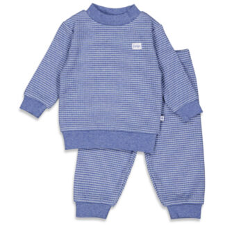 Feetje Pyjama Basic Blue Melange