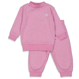 Feetje Pyjama Basic Pink Melange