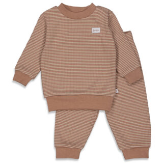 Feetje Pyjama Basic Brown