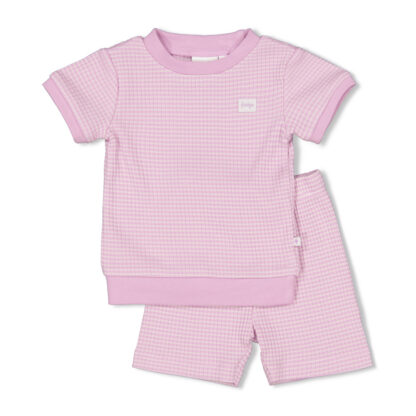 Feetje Shortama Wafel - Summer Special Lila