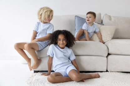 Feetje Shortama Wafel - Summer Special Baby Blue - Afbeelding 10