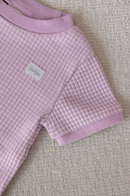 Feetje Shortama Wafel - Summer Special Lila - Afbeelding 7